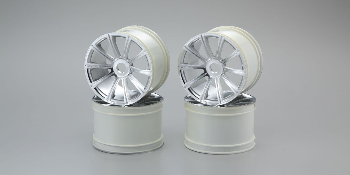 ISH050SM Ten-Spoke Wheel (Plated/ST-R/4pcs) ISH050SM  - KYOSHO RC